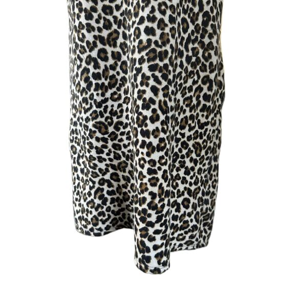 Velvet By Graham & Spencer Anthropologie Leopard Print Dress Women XS Maximalist - Picture 4 of 16